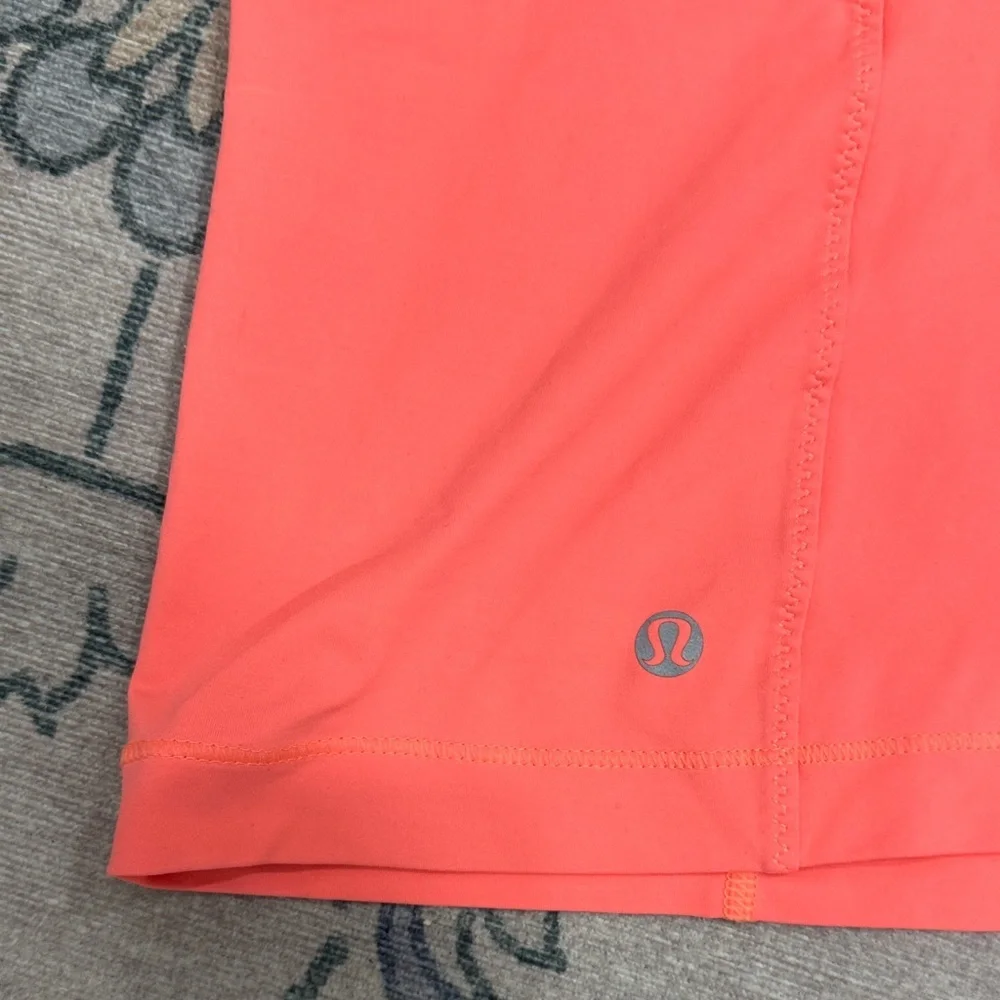 lululemon athletica Pink & Orange Racerback Tank Top